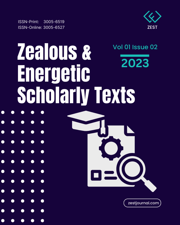 					View Vol. 1 No. 02 (2023): Zealous & Energetic Scholarly Texts
				